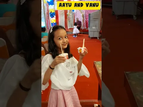 Mini Vlog 180 - Baccha Party In Birthday Party 😀🎊🥳😍🥰 #aayuandvanu #youtubeshorts #shorts #viral