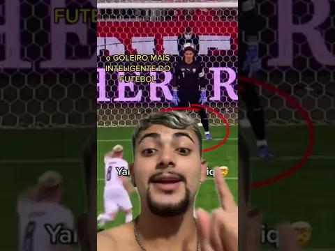 O GOLEIRO MAIS INTELIGENTE DO FUTEBOL #shorts #futebol