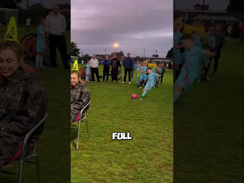 El tiro imposible que casi termina en desastre 😳⚽ #shortviral #viralvideo #trending
