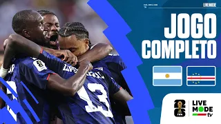 JOGO COMPLETO: Argentina x Cabo Verde | Mundial FIFA 2026 | Eliminatórias