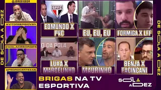 QUAL É A MAIOR BRIGA DA TV ESPORTIVA BRASILEIRA? REAGIMOS E CRAVAMOS | DE SOLA A DEZ