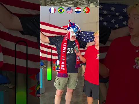 Which Country Is The LOUDEST At The World Cup? ⚽️ #ad