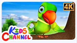 Main Tota Main Tota, मैं तोता मैं तोता, Preschool Cartoon Songs and Hindi Kids Rhyme