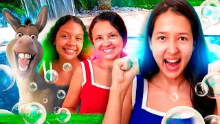 Teste de burrice com balões d’água!