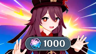 🤯 JAMÁS vi ESTO por HU TAO siendo F2P 1000 DESEOS 😱 | Genshin Impact