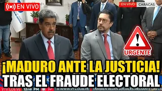 🔴URGENTE MADURO HABLA ANTE LA JUSTICIA DESPUÉS DE HACER FRAUDE EN VENEZUELA | BREAK POINT