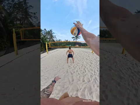 Peachy drill in Thailand 🍑🙌🏼🏐