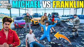 GTA 5 : MICHAEL VS FRANKLIN FIGHT FOR AMANDA IN SHOWROOM PARTY 🔥 | GTA V GAMEPLAY #25