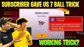 Free Fire New Event 100% Working Trick By Subscriber || Live Reaction -Garena Freefire