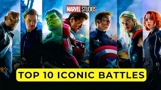 Top 10 Most Iconic Battles Of MCU || Explained in Hindi || An Artist