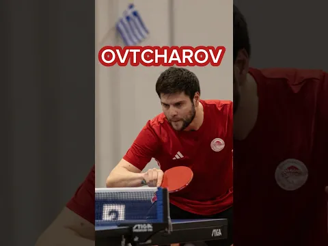 Memorable table tennis exhibition point during match between Ovtcharov - Vrettakos in Greek A League