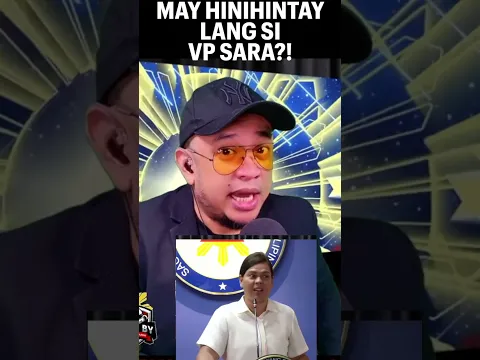 MAY HINIHINTAY LANG SI VP SARA?!