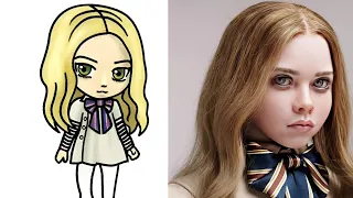 How to Draw Megan step by step drawing tutorial |Drawing M3gan full drawing animation