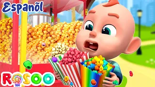 Palomitas de Maíz Coloridas - ¡Aprende los colores + COLOR SONGS | Rosoo en Español