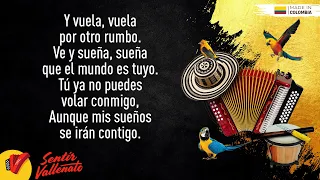 Una Hoja En Blanco, Omar Geles & Esmeralda Orozco, Video Letra - Sentir Vallenato