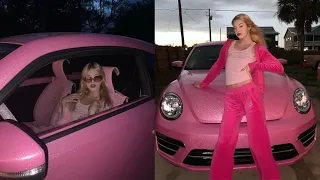 Pink AND Sparkly Volkswagen Beetle/ Car Tour 💖
