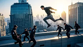 You Can Perform New Tricks With Thomas Spin On The Wall!#Parkour#Skills#Sports