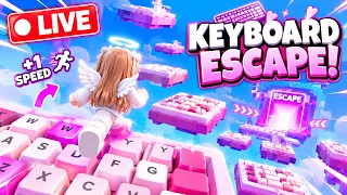 Be careful. It's slippery! ❄️👀+1 Keyboard Escape🎮#shortsfeed #Roblox #viral