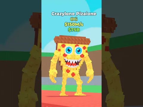 New OG Crazylone Pizaione 🍕 #roblox #stealabrainrot #italianbrainrot