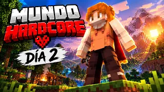 MINECRAFT HARDCORE // DIA 2 🔴