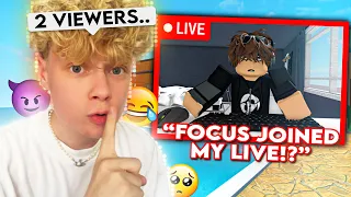 JOINING SMALL STREAMERS and SURPRISING them in MM2.. 😱 (Murder Mystery 2)