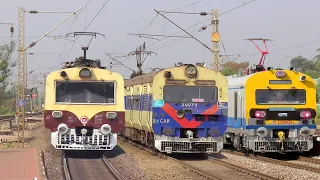 🚆High Speed Beautiful MEMU & EMU Trains of ER & SER zone | 🚅Modern 3 Phaser MEMU & EMU Trains