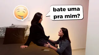 TROLLEI MINHA NAMORADA ''BATE UMA PRA MIM''