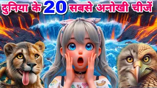 Most Dangerous Things In The World 😲 | Top 20 Amazing Facts | #factsinhindi