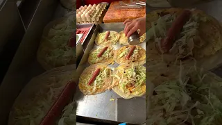 Delicious street snacks.