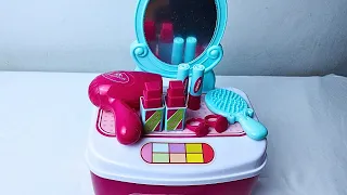 2 minutes Satisfying with Unboxing Pink Make Up Set Accessories | ASMR
