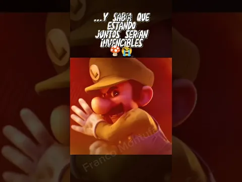 🍄 Luigi dió su vida por Mario 😭 #shorts #mario #nintendo #viral #youtubeshorts #viralvideo #ytshorts
