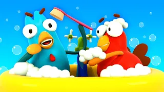 Bath Song for Baby Nursery Rhyme | Simple Moves Kid's Song