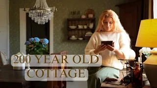 A Day Renovating Our 200-Year-Old Cottage Off-Grid