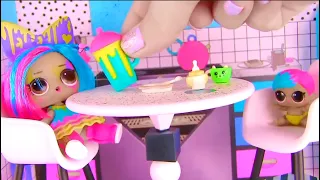 Моя Любимая Кукла ЛОЛ и Завтрак из Плей До! Видео для Детей с Игрушками // Май Тойс Пинк