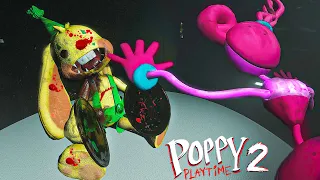 MOMMY LONG LEGS TUE LES JOUETS APRÈS LES JEUX ?! ( Poppy playtime chapitre 2 secret )