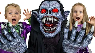 HALLOWEEN SONG + more Nursery Rhymes & Kids songs with Gaby and Alex