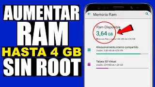 ✅ Como Aumentar (Memoria RAM) CELULAR Sin Root | Hasta 4GB Mas | 2026