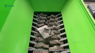 Industrial Shredding Machine for Waste Household Appliances