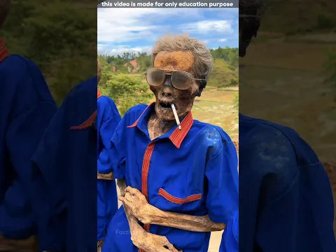 This is the strangest ritual in Indonesian tribe #shortsvideo