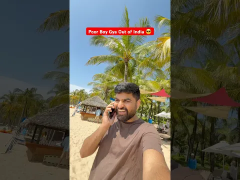 Poor Boy Gya Out of India 😎 #shorts #techyaari #richboy #poorboy