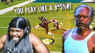 CUSSED Out By The Angry Black Man!