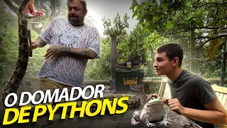 @TiagoJacomo ENFRENTOU A PÍTON MAIS BRAVA DA MINHA CASA! | A CASA DOS BICHOS