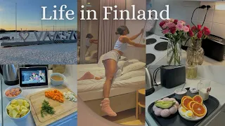 Days in my life in Finland | Living alone diaries | Grocery shopping,cooking | life of an introvert