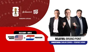 ESTADOS UNIDOS vs PARAGUAY #LAGRANJUGADA - COPA MUNDIAL FIFA 2026