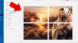 COMO IMPRIMIR UNA IMAGEN EN VARIAS HOJAS EN WORD (Imprimir Póster)