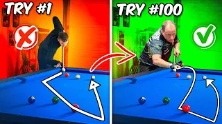 I recreated world’s most impressive pool shot ever played (by Shane Van Boening)