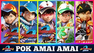 POK AMAI AMAI BELALANG KUPU KUPU VERSI BOBOIBOY GALAXY, ETC.