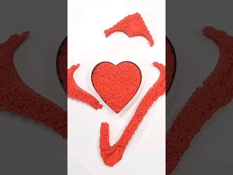 Kinetic sand Cutting ASMR SHAPES Satisfying Video #satisfying #asmr #kineticsand #shorts