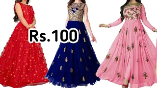 Buy party wear gown ₹100 // Stylish gown in cheap price // Latest 2025 party gown
