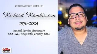 Richard Ramkissoon Funeral Service Livestream